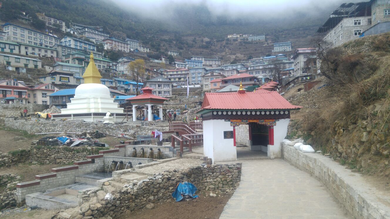 Namche Bazar, capital del Khumbu